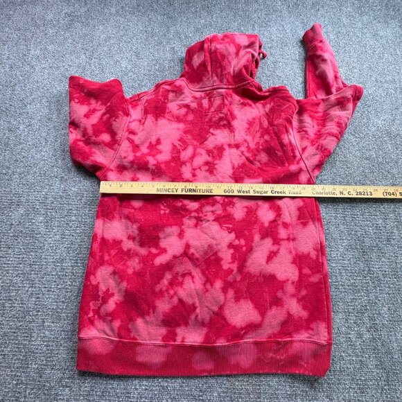 Hollister Hoodie Womens‎ S Pink Tie-Dye Jacket Zip-Up Sweatshirt Pockets Boho - Picture 7 of 12